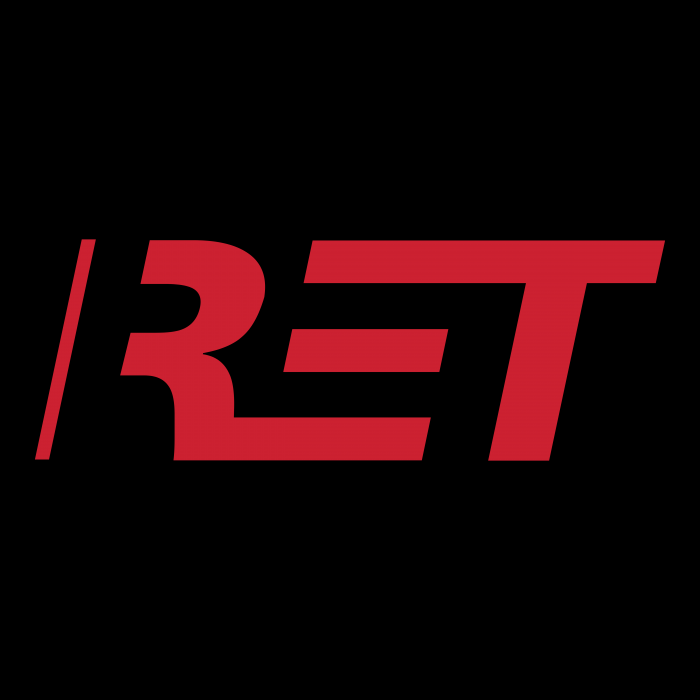 RET logo cube