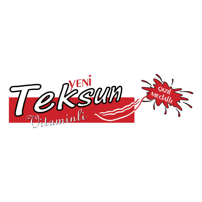Teksun Yeni logo red