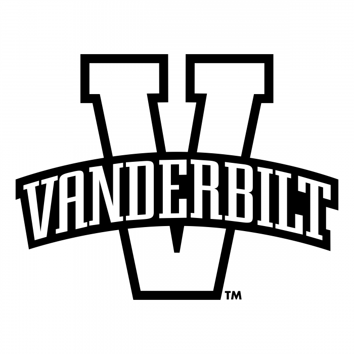 Vvanderbilt Commodores logo white