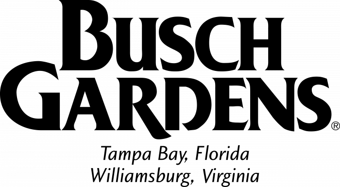 Busch Gardens logo black