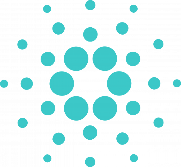 Cardano logo coin