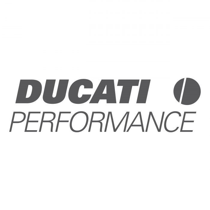 Ducati perfomance logo grey