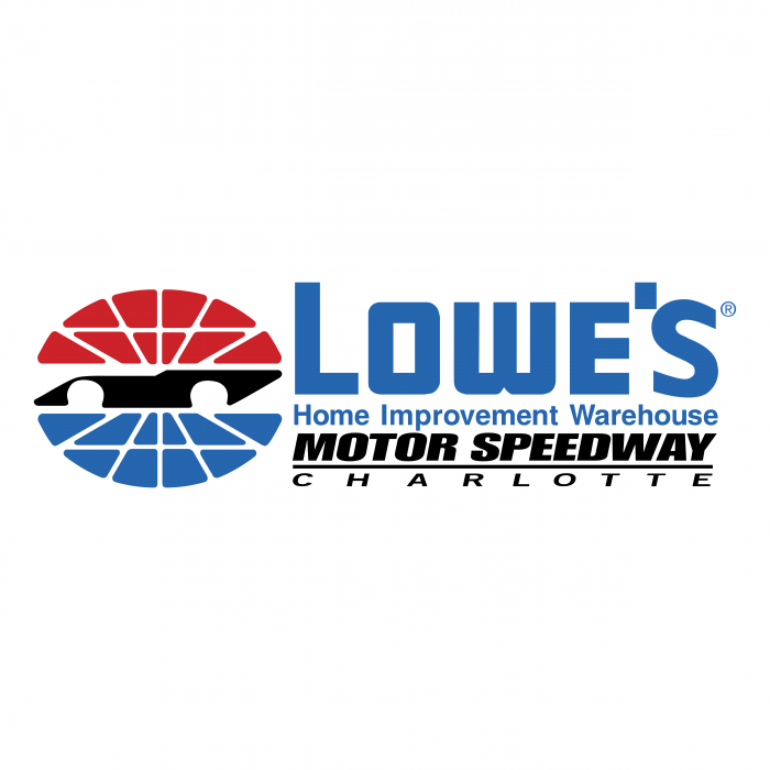Lowe's logo speedway