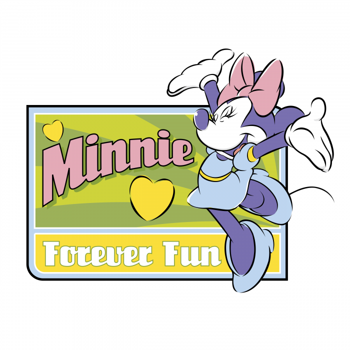 Minnie Mouse logo forever