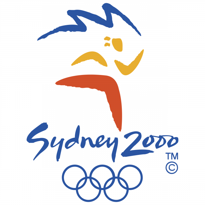 Sydney 2000 logo c