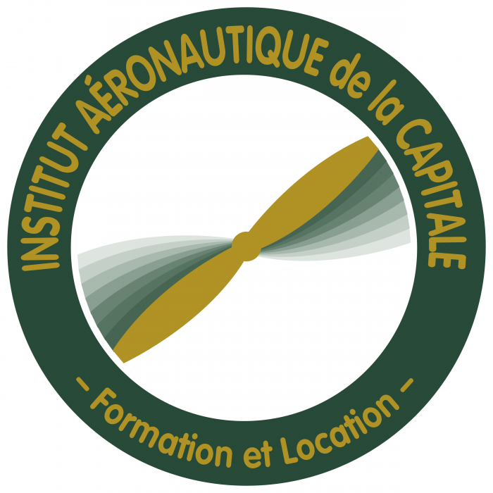 Institut Aeronautique de la Capitale logo blue