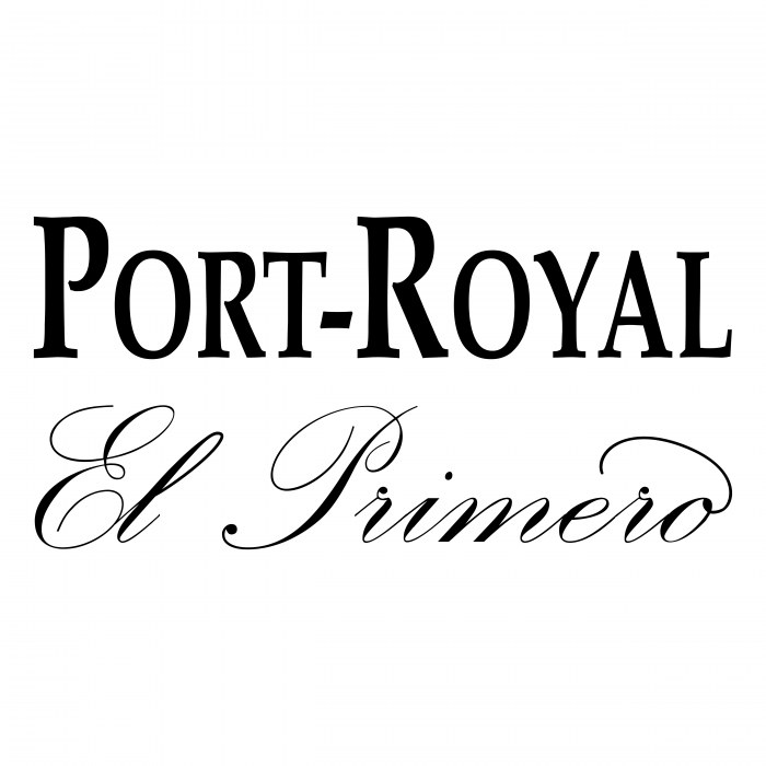 Port Royal logo black