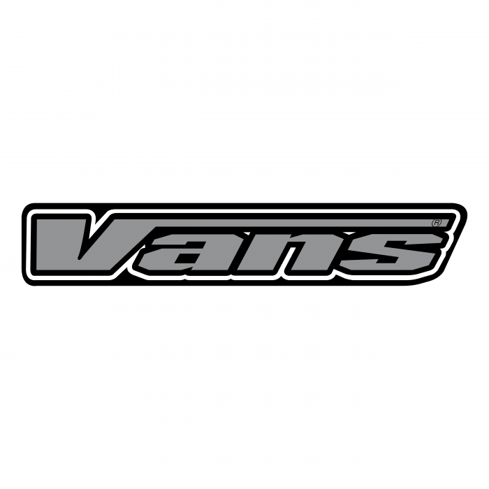 Vans logo grey