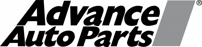 Advaced Auto Parts logo black