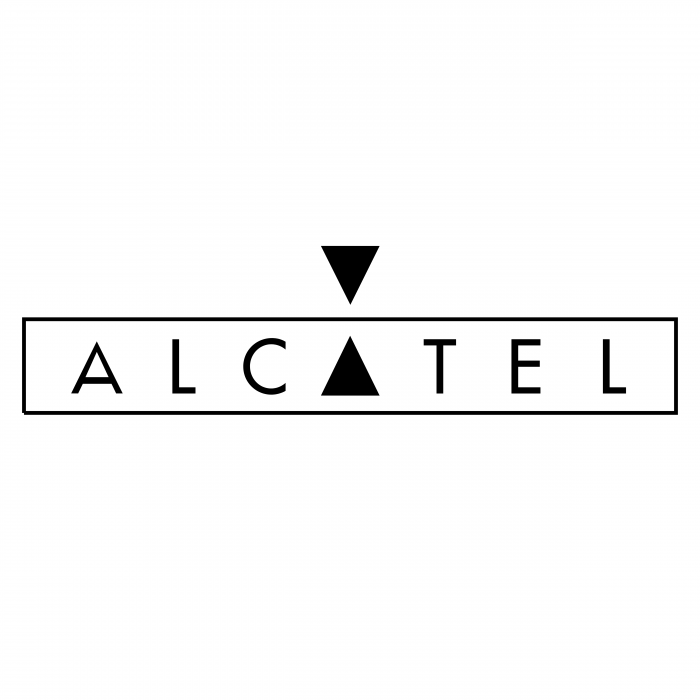 Alcatel logo black