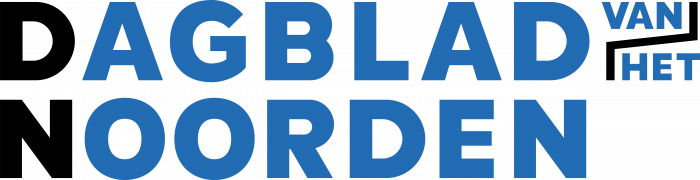Dagblad Van Het Noorden logo blue