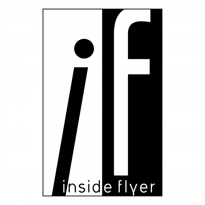 Inside Flyer logo black