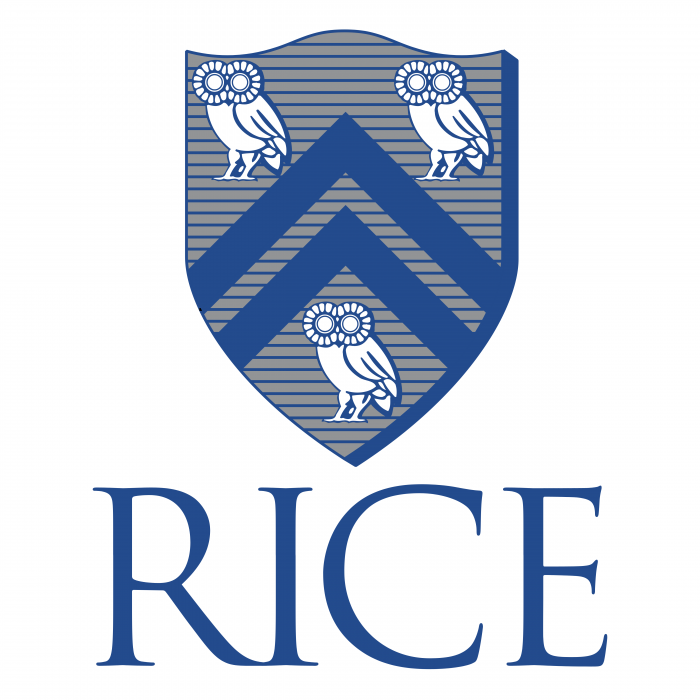 RICE University logo blue