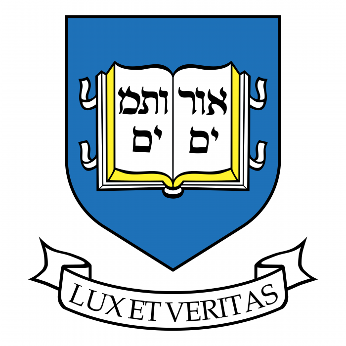 Yale Bulldogs logo blue