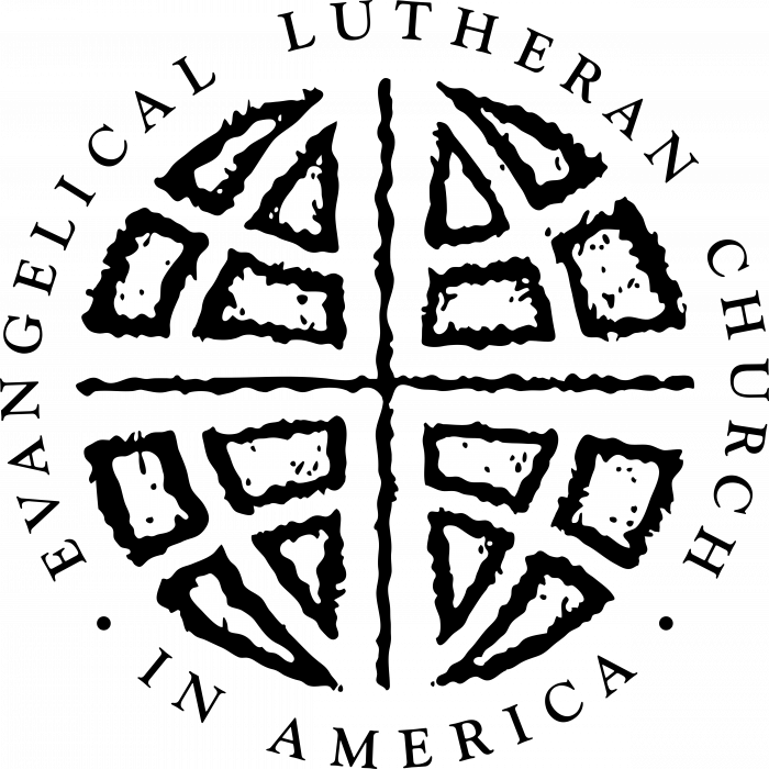 Evangelical Lutheran Church in America logo black