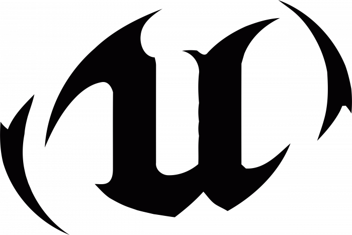 Unreal Tournament Logo black