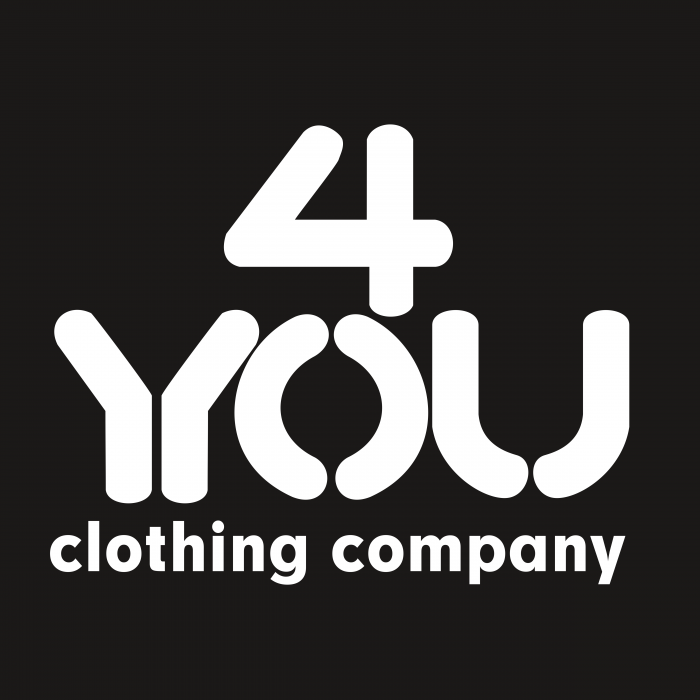 4 You Clothing Company Logo black