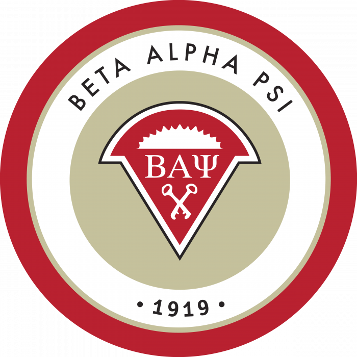 Beta Alpha Psi Fraternity Logo