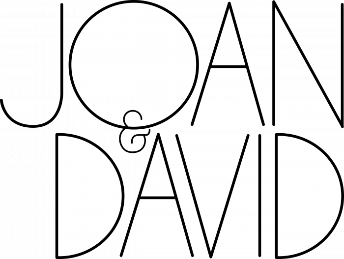Joan & David Logo