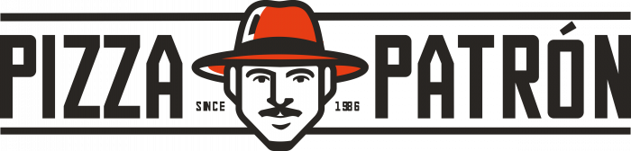 Pizza Patrón Logo horizontally