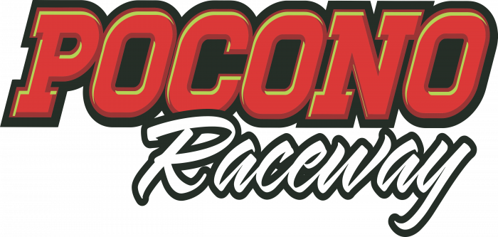 Pocono Raceway Logo red