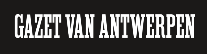 Gazet van Antwerpen Logo black