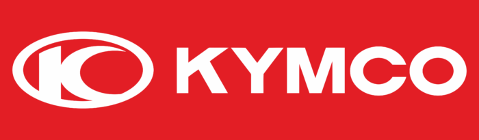 Kwang Yang Motor Co Logo red background