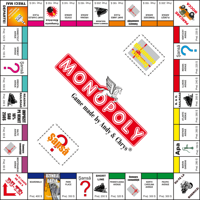 Romanian Monopoly Logo