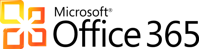 Microsoft Office 365 Logo black text