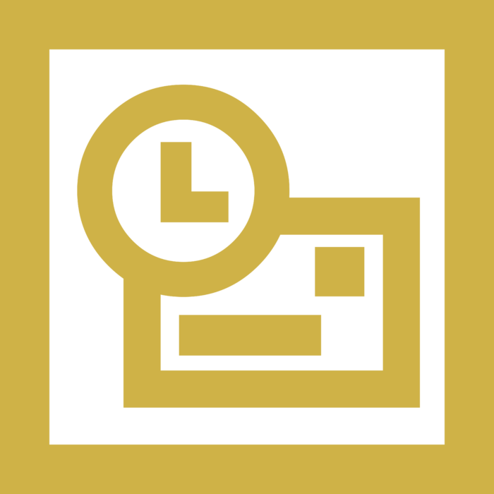 Microsoft Office Outlook Logo yellow