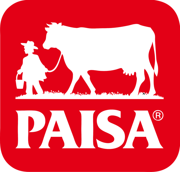 Paisa Logo red background