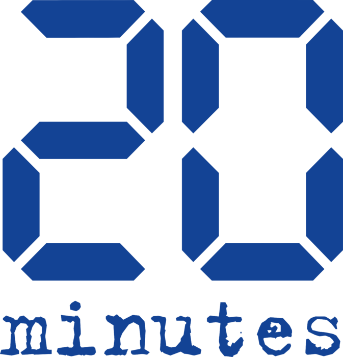 20 Minutes Logo