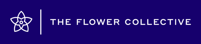 For The Flower Collective Logo horizontally