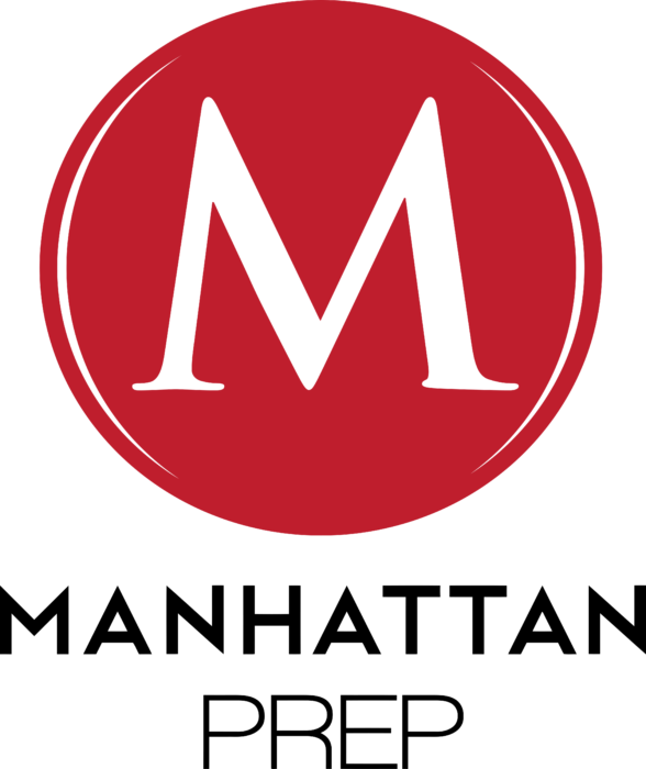Manhattan Prep Logo old red