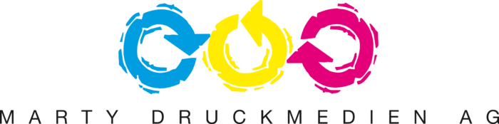 Marty Druckmedien AG Logo full