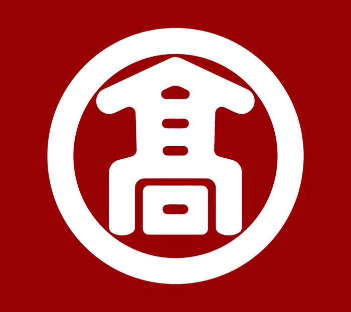 Takashimaya Logo red background