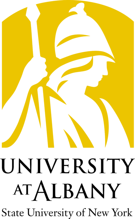 University at Albany Logo black text