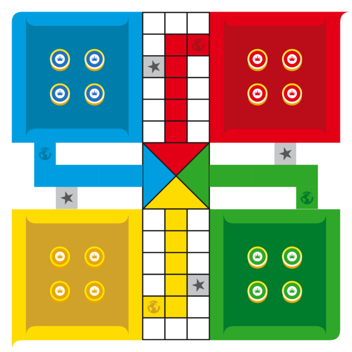 Ludo Star Logo