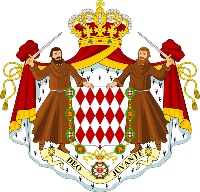 Coat of arms of Monaco