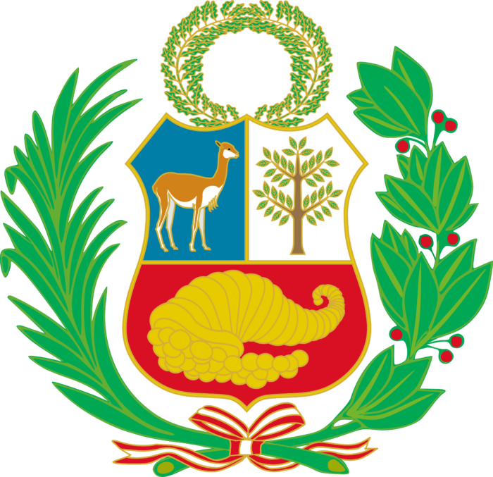Coat of arms of Peru version