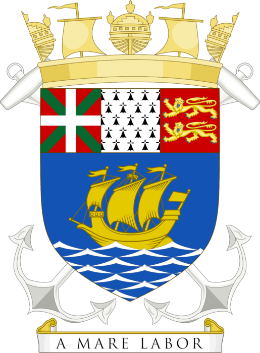 Coat of arms of Saint Pierre and Miquelon