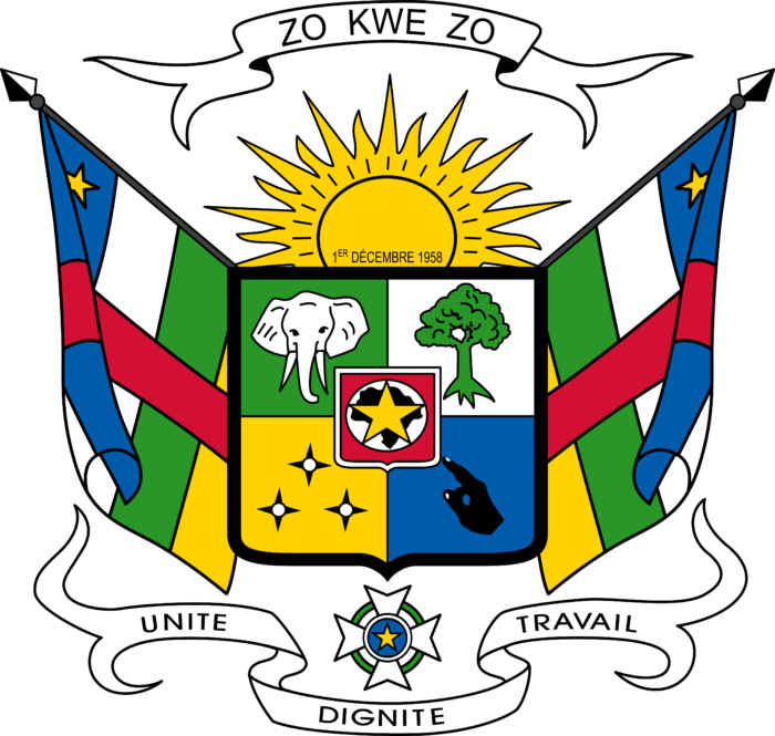 Coat of arms of the Central African Republic