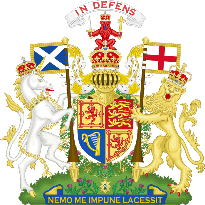 Royal Coat of Arms of the United Kingdom version