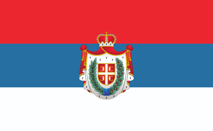 Traditional flag of Vojvodina