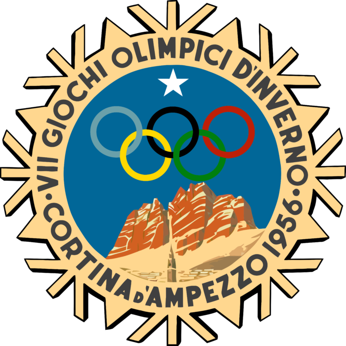 Cortina d'Ampezzo 1956 Winter Olympics Logo