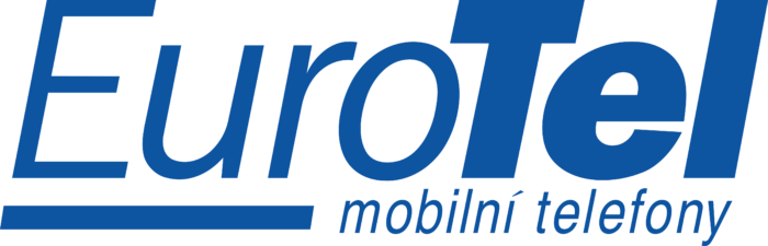 Eurotel Logo blue text