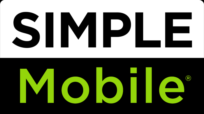 Simple Mobile Logo text