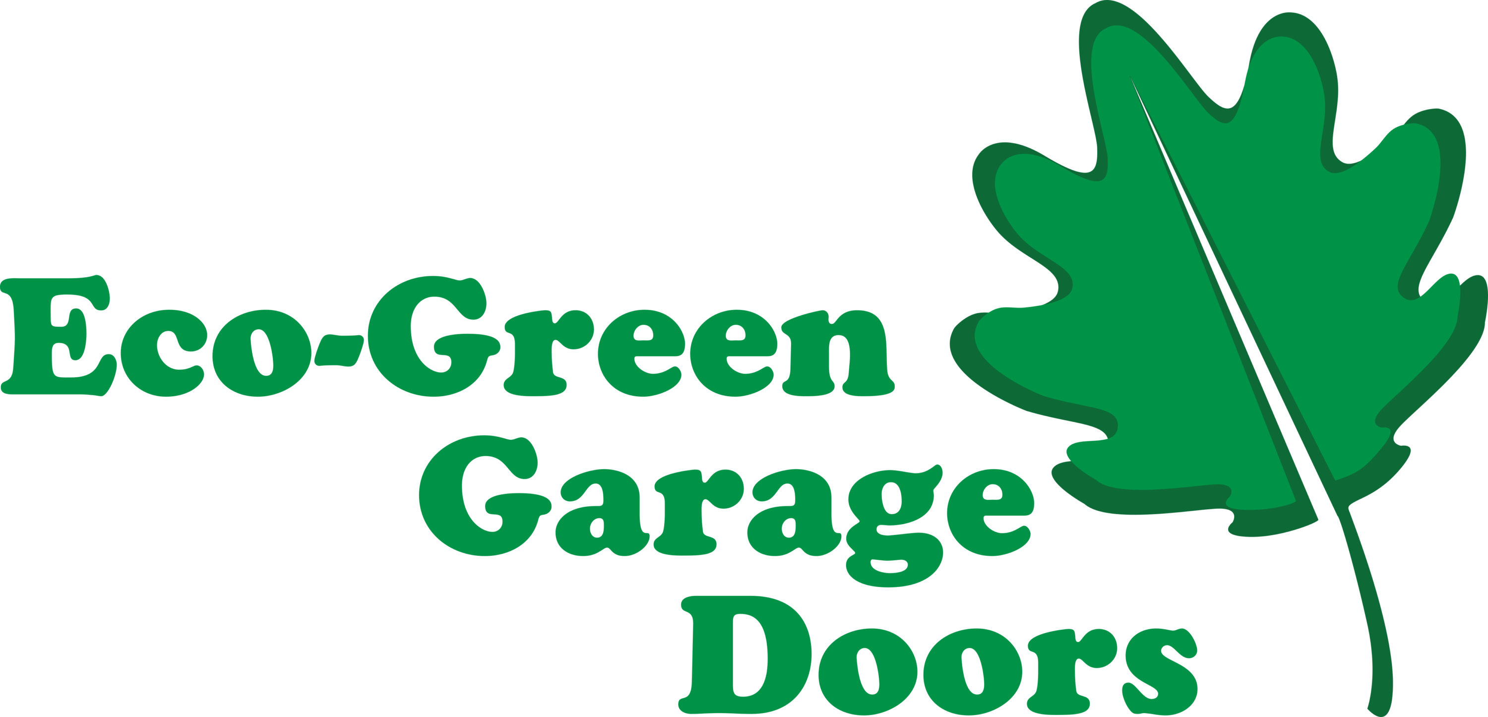 Eco Green Garage Doors Logo