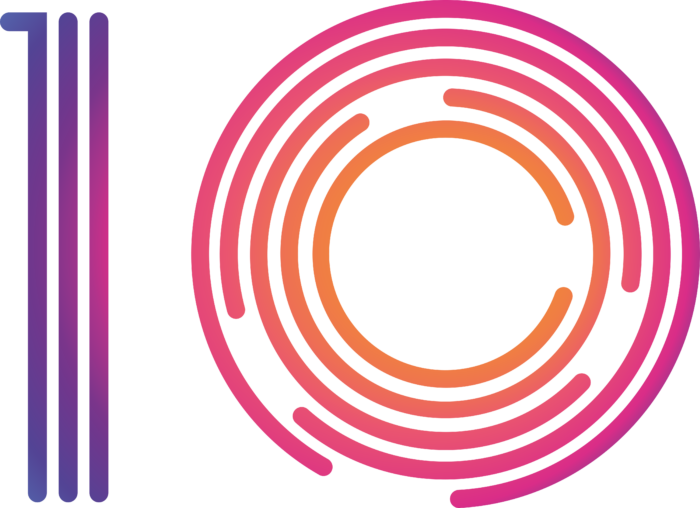 10 Number Logo