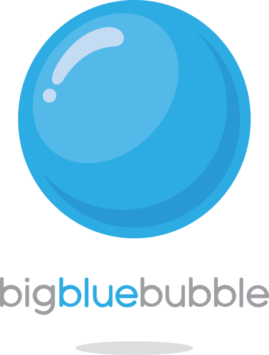 Big Blue Bubble Logo